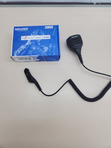 Altavoz Profesional Motorola DMR MOTOTRBO, Digital/analógico, Compatible Modelos: DP-3400, DP-3401, DP-3600 y DP-3601NAUZER MIA120-M7 Micro